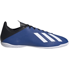 Scarpe da calcio Adidas X 19.4 In EF1619 blu blu