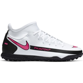 Scarpa da calcio Nike Phantom Gt Club Df Tf Junior CW6729 160 bianca bianca