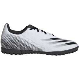 Scarpe da calcio Adidas X GHOSTED.4 Tf FW6789 bianca bianca