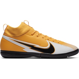 Scarpa da calcio Nike Mercurial Superfly 7 Academy Ic Junior AT8135 801 arancione arancione