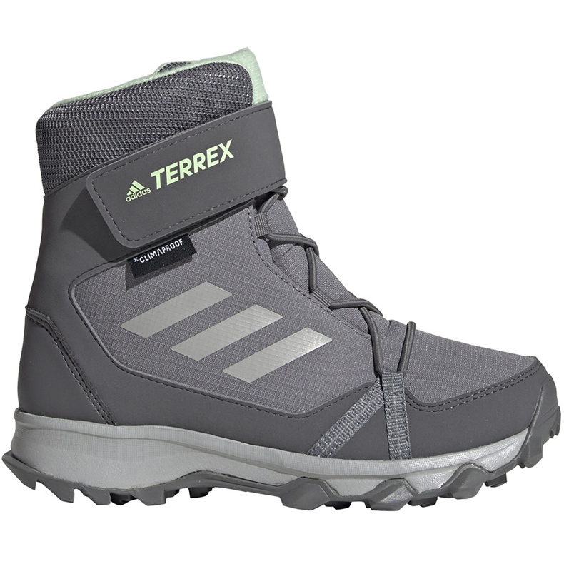 Scarpe da bambino Adidas Terrex Snow Cf R.RDY K G26580 grigio