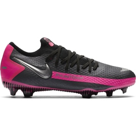Nike Phantom Gt Pro Fg Junior CK8473 006 scarpe da calcio nero nero