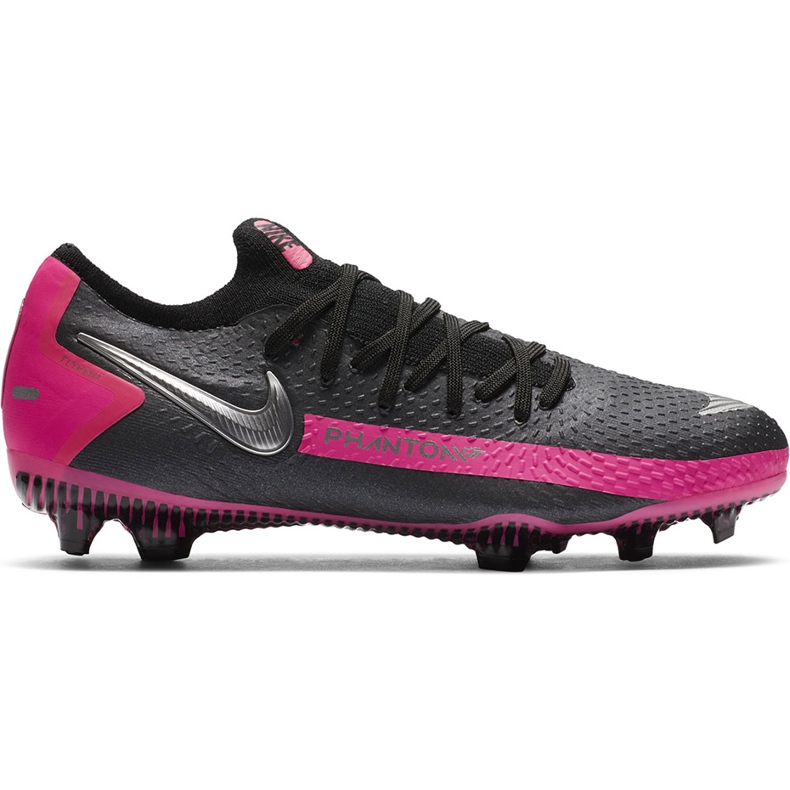 Nike Phantom Gt Pro Fg Junior CK8473 006 scarpe da calcio nero nero