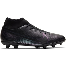 Nike Mercurial Superfly 7 Club FG / MG AT7949 010 scarpe da calcio multicolore nero