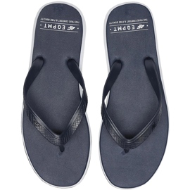 Pantofole da uomo 4F blu navy H4L20 KLM005 31S