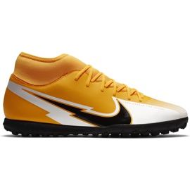 Scarpa da calcio Nike Mercurial Superfly 7 Club Tf AT7980 801 arancia giallo
