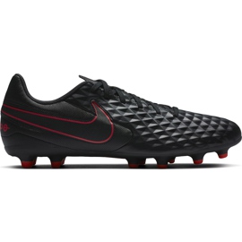 Nike Tiempo Legend 8 Club FG / MG AT6107 060 scarpe da calcio nero nero