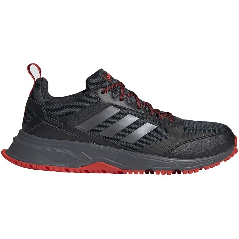 Adidas Rockadia Trail 3.0 scarpe uomo nero-rosso EG2521