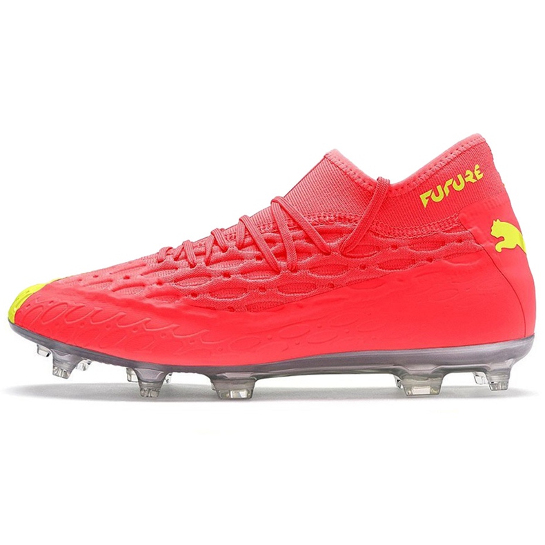 Puma Future 5.2 Netfit Osg Evo Fg Ag 106007 01 scarpe da calcio giallo rosso