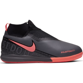 Scarpe da calcio Nike Phantom Vsn Academy Df Ic Jr AO3290 080 grigio blu