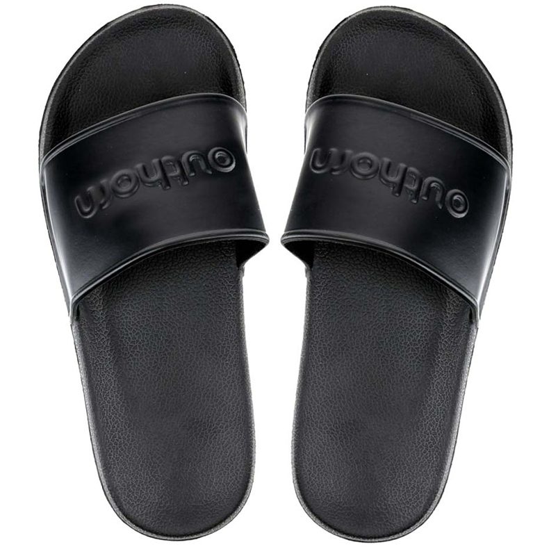 Pantofole da uomo Outhorn deep black HOL20 KLM602 20S nero
