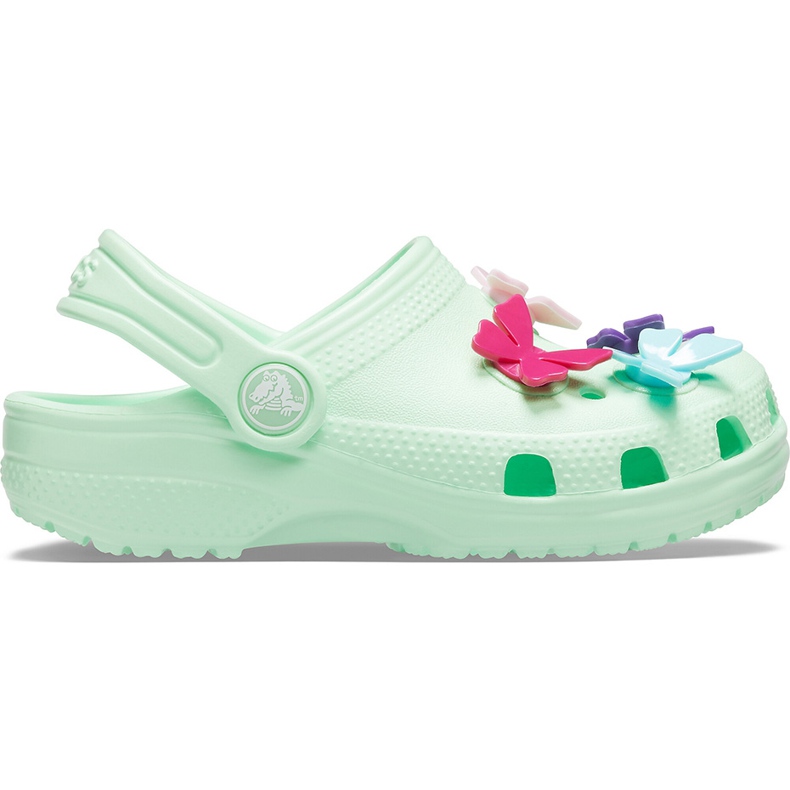 Crocs kids Classic Farfalla Charm Clg Ps verde 206179 3TI