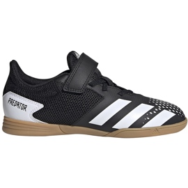 Scarpe da calcio Adidas Predator 20.4 H&amp;L In Sala Jr FW9226 nero nero