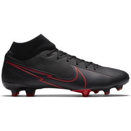 Nike Mercurial Superfly 7 Academy FG / MG AT7946 060 scarpe da calcio nero nero