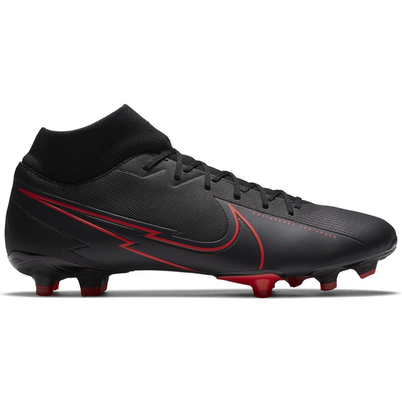 Nike Mercurial Superfly 7 Academy FG / MG AT7946 060 scarpe da calcio nero nero