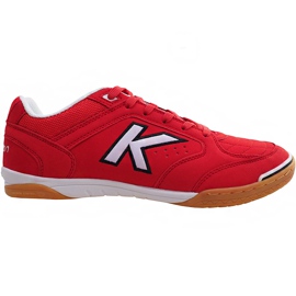 Scarpe da interno Kelme Precision per interni rosse 55211 0130 rosso rosso