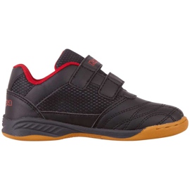 Kappa Kickoff Oc K scarpe bambino nero-rosso 260695K 1120