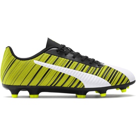 Scarpe da calcio Puma One 5.4 Fg Ag giallo-bianco-nero 105605 03