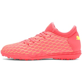Puma Future 5.4 Osg Tt 105952 01 scarpe da calcio per bambini rosso giallo rosso