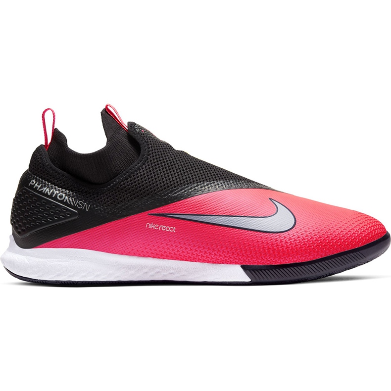 Scarpa da calcio Nike React Phantom Vsn 2 Pro Df Ic CD4170 606 rosso nero rosso