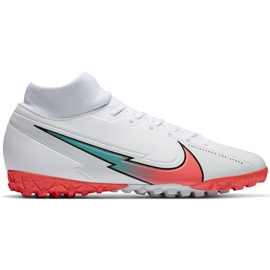 Scarpa da calcio Nike Mercurial Superfly 7 Academy Tf AT7978 163 bianco bianco