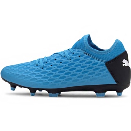 Scarpe da calcio Puma Future 5.4 Fg Ag 105785 01 blu nero blu