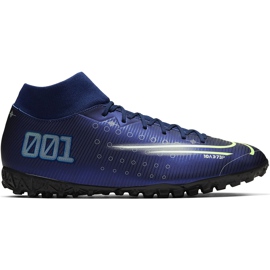 Scarpa da calcio Nike Mercurial Superfly 7 Academy Mds Tf BQ5435 401 marina blu