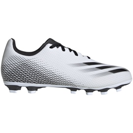 Scarpe da calcio Adidas X GHOSTED.4 FxG FW6783 bianco bianco