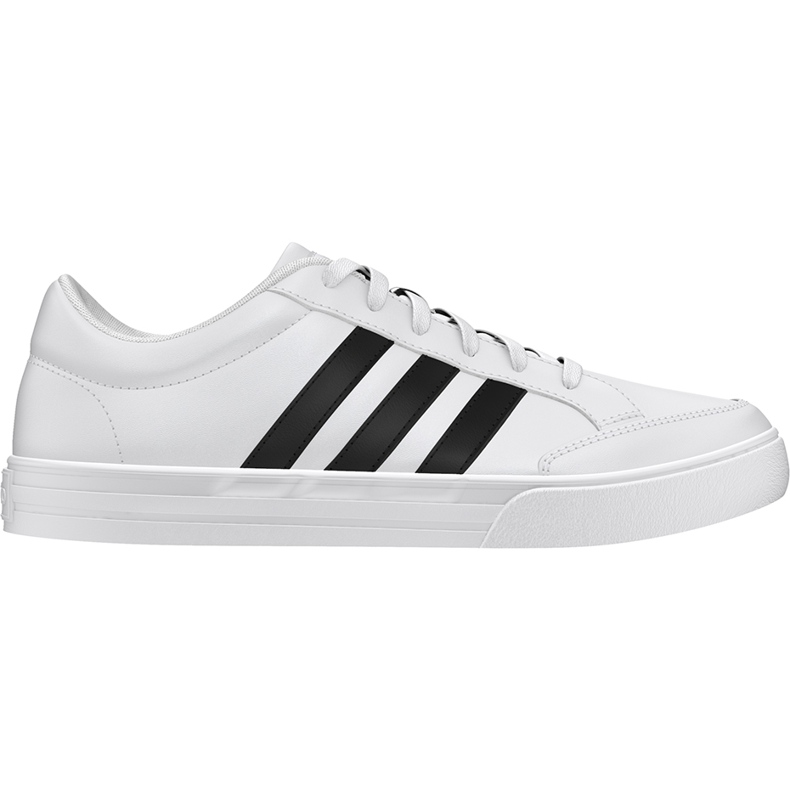 Adidas Vs Set bianco BC0130 scarpe uomo bianca