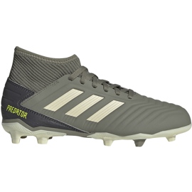 Scarpe da calcio Adidas Predator 19.3 Fg Jr EF8215 grigio