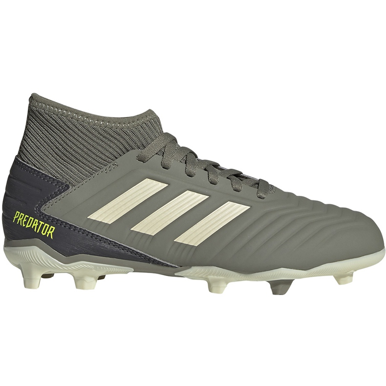 Scarpe da calcio Adidas Predator 19.3 Fg Jr EF8215 grigio