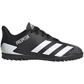 Scarpe da calcio Adidas Predator 20.4 Tf Junior FW9223 nero nero