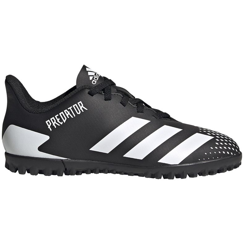Scarpe da calcio Adidas Predator 20.4 Tf Junior FW9223 nero nero