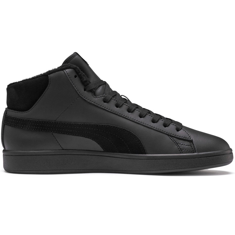 Puma Smash v2 Mid Wtr scarpe uomo nere 367338 03 nero