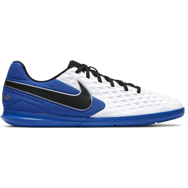 Scarpe da calcio Nike Tiempo Legend 8 Club Ic AT6110 104 blu bianca
