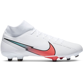 Scarpa da calcio Nike Mercurial Superfly 7 Academy FG / MG AT7946 163 bianca bianca
