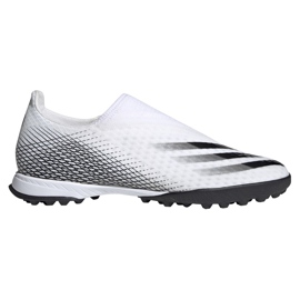 Scarpe da calcio Adidas X GHOSTED.3 Ll Tf EG8158 bianca bianca