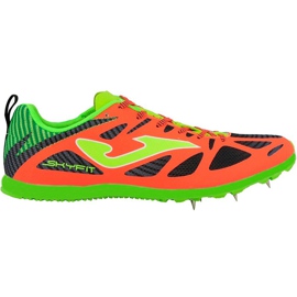 Joma 6728 scarpe running uomo arancia grigio verde
