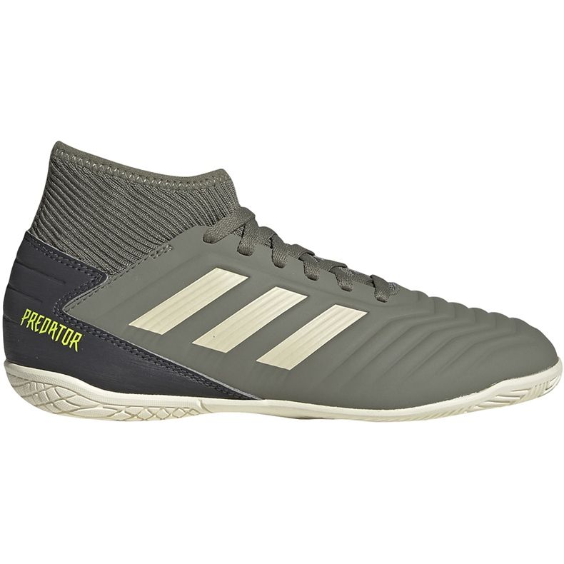Scarpe da calcio Adidas Predator 19.3 In Jr EF8219 verde