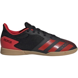 Scarpe da calcio Adidas Predator 20.4 In Sala Junior EF1979 multicolore nero