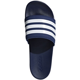 Adidas Adilette Comfort pantofole blu navy B42114 bianca