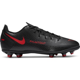Nike Jr Phantom Gt Club FG / MG CK8479 060 scarpe da calcio nero nero