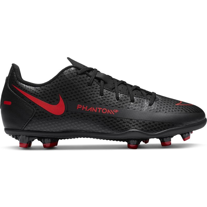 Nike Jr Phantom Gt Club FG / MG CK8479 060 scarpe da calcio nero nero