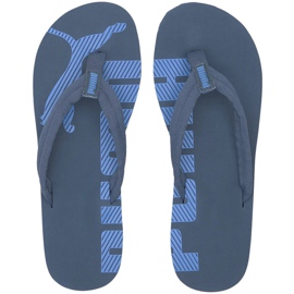 Pantofole da uomo Puma Epic Flip v2 blu navy-blu 360248 40