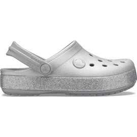 Crocs for kids Crocband Glitter Zoccolo Kids argento 205 936 040 d'argento