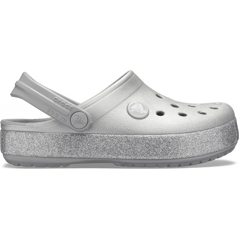 Crocs for kids Crocband Glitter Zoccolo Kids argento 205 936 040 d'argento