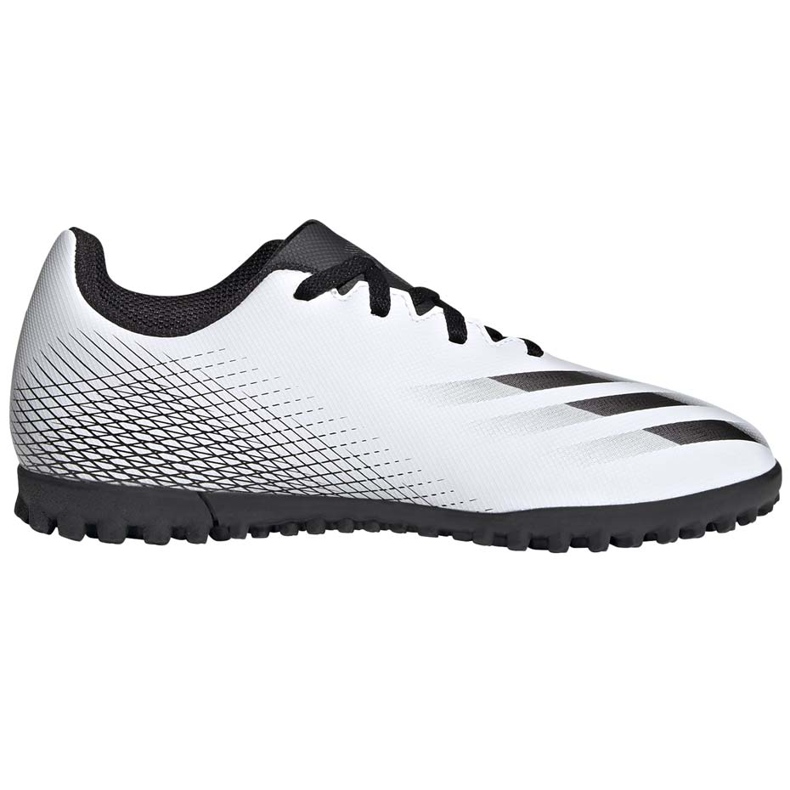Scarpe da calcio Adidas X GHOSTED.4 Tf Junior FW6801 bianca grigio