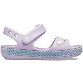 Sandali per bambini Crocs Crocband Imagination Sandal Ps viola 206145530 porpora