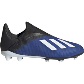 Scarpe da calcio Adidas X 19.3 Ll Fg Jr EG9840 nero nero