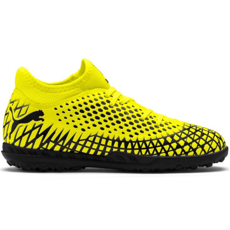 Scarpe calcio Puma Future 4.4 Tt Junior giallo-nero 105699 03